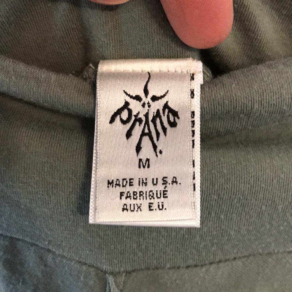 Prana Sage Green & White Tie-Dye Midi Skirt - Picture 6 of 8